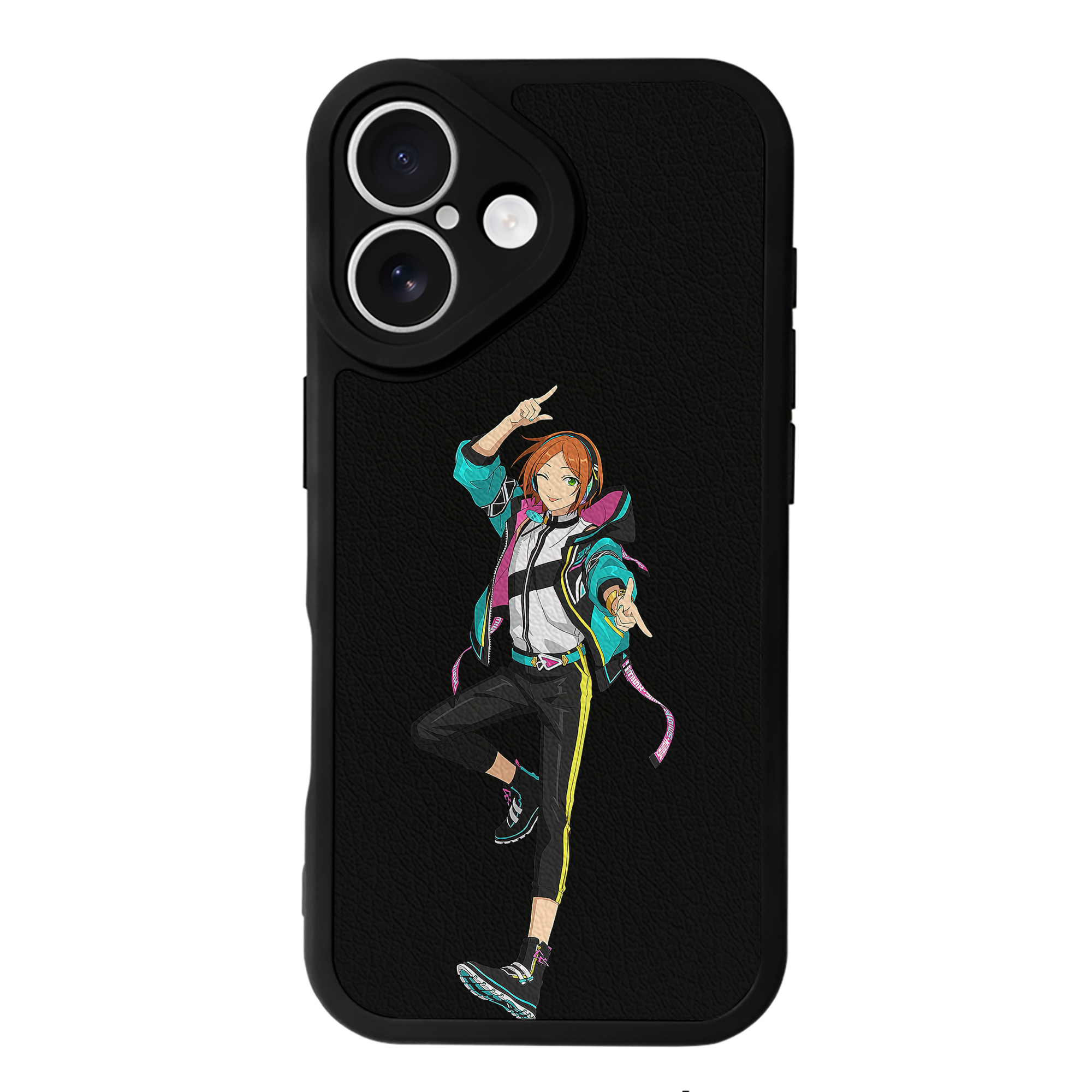 （画像用） あんさんぶるスターズ! Ensemble Stars 【iPhone 16シリーズ対応】シリコンスマホケース（レザー調） 材質：シリコン